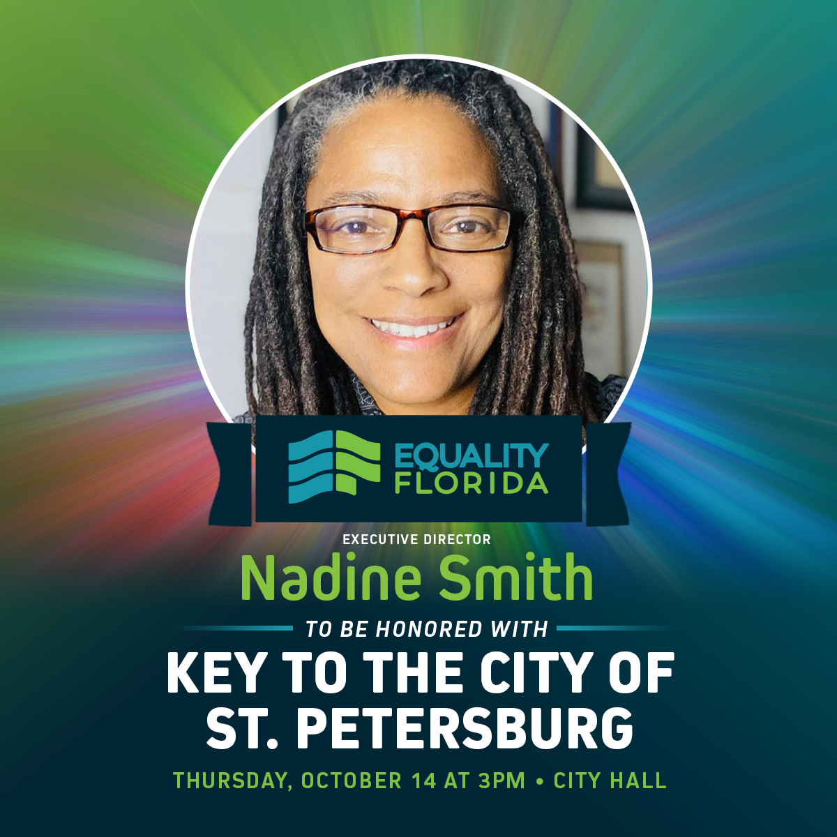 Equality Florida Executive Director Nadine Smith To Receive the Key to St pic